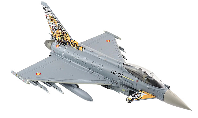 Eurofighter Typhoon 14-31, Ala 14, Ejército del Aire de España, Nato Tiger Meet 2018, 1:72, Hobby Master 