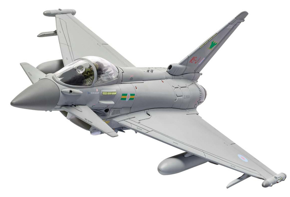 Eurofighter Typhoon FGR.4 ZJ924, RAF No. IX (B) Squadron, Escocia, Mayo, 2019, 1:72, Corgi 