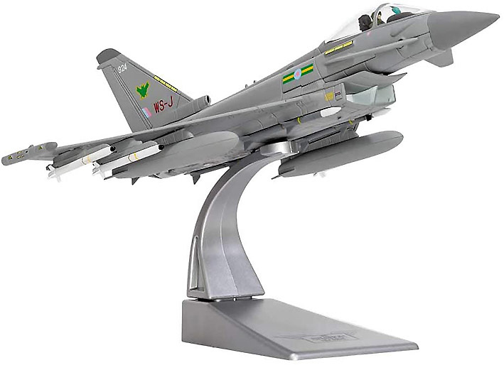 Eurofighter Typhoon FGR.4 ZJ924, RAF No. IX (B) Squadron, Escocia, Mayo, 2019, 1:72, Corgi 