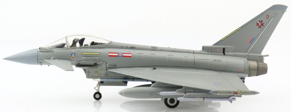 Eurofighter Typhoon FGR4 ZK301/D, 1435 Flight, RAF Mount Pleasant, Islas Malvinas, 2015, 1:72, Hobby Master 