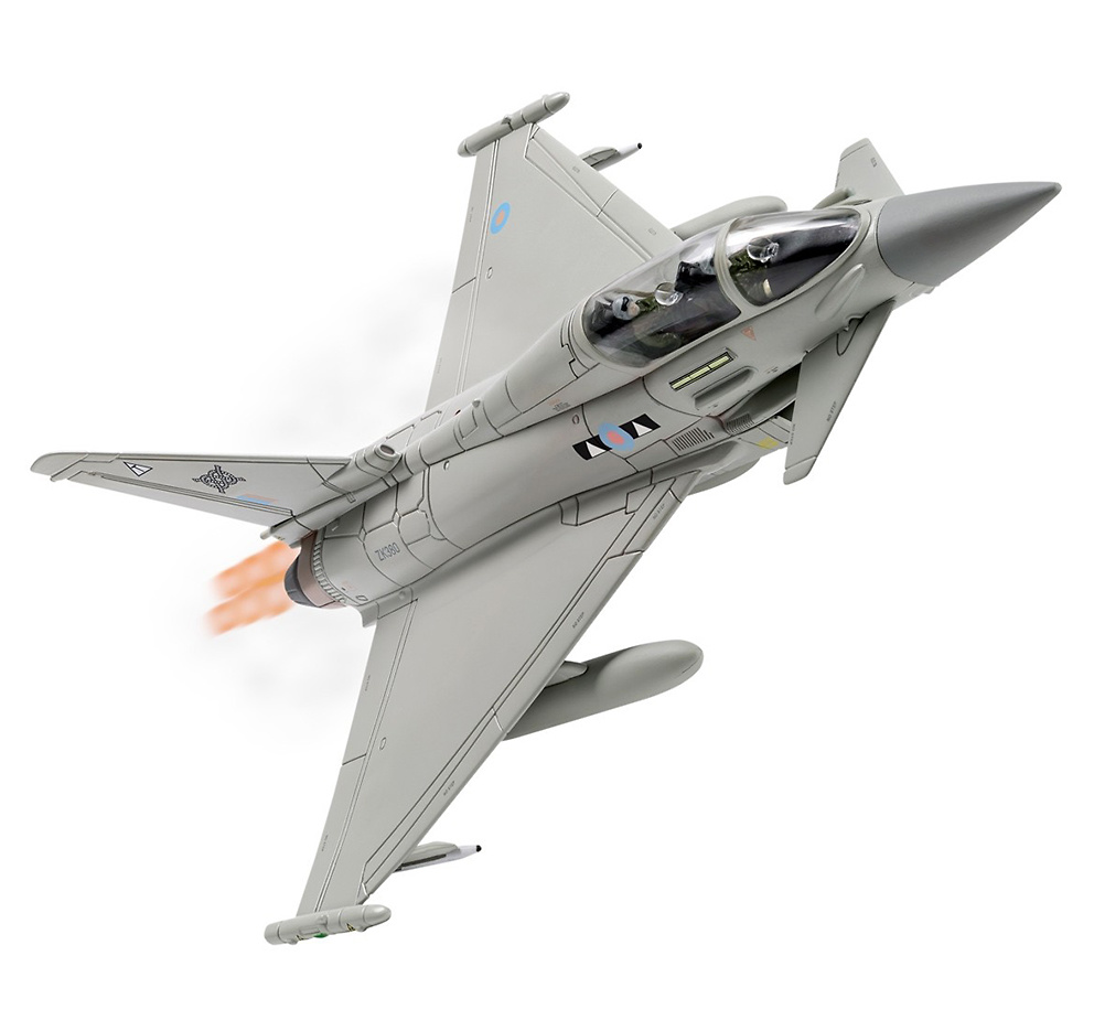 Eurofighter Typhoon T.3 ZK380 No.2(AC) Squadron, 1:72, Corgi 