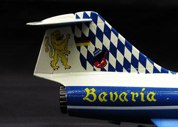 F-104G, WGAF 'Bavaria' JG32, 1:72, Witty Wings 