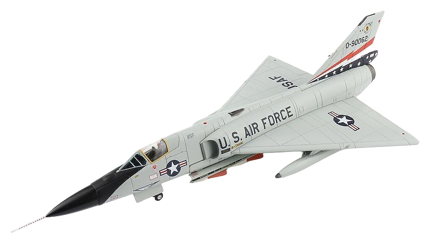 F-106A Delta Dart 0-90062, 84º FIS, años 70, 1:72, Hobby Master 