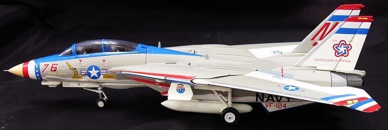 F-14 TOMCAT VF-124 NAS MIRAMAR BIEN SCHEME, 1:72, Witty Wings 