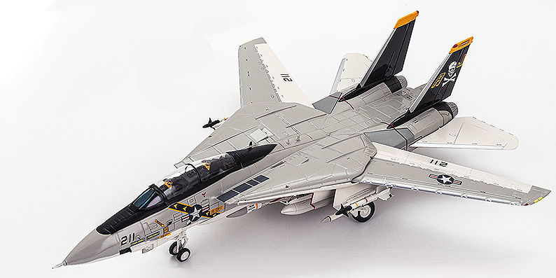 F-14A Tomcat, U.S.Navy, VA-84 Jolly Rogers AJ211, USS Nimitz, 1978, 1:72, Century Wings 