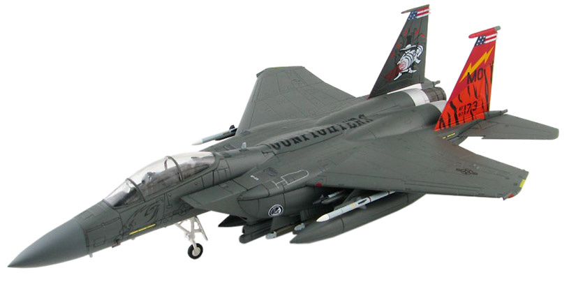 F-15E Strike Eagle 87-0173, 389th FS, Mountain Home AFB, 2018, 1:72, Hobby Master 