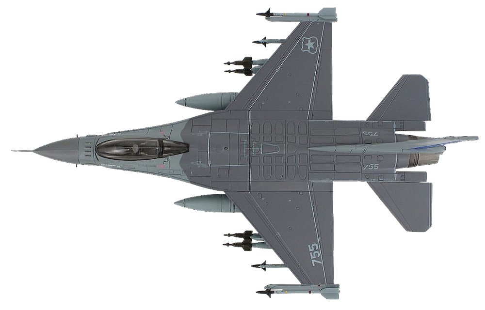 F-16AM Fighting Falcon, Fuerza Aérea Chilena, #755, Chile, 1:72, Hobby Master 