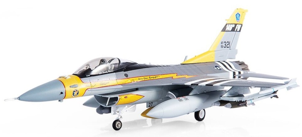 F-16C Fighting Falcon USAF Texas ANG. 182º Escuadrón ,Edición 70 Aniversario, 2017, 1:72, JC Wings 