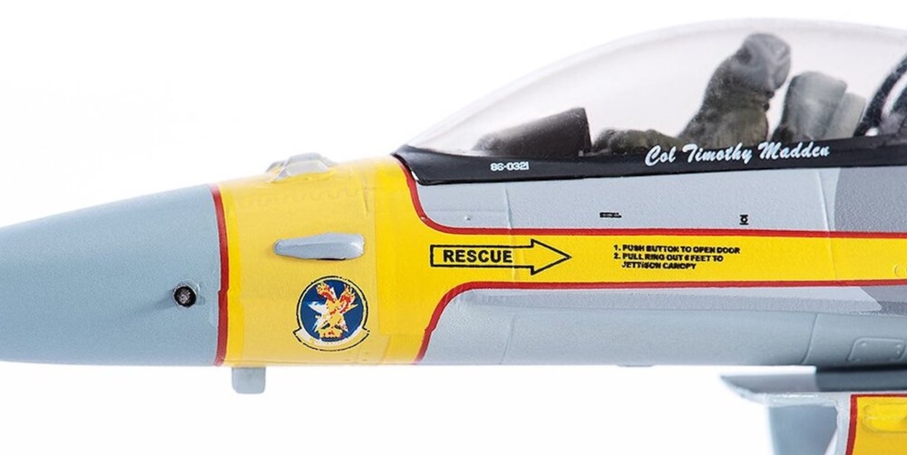 F-16C Fighting Falcon USAF Texas ANG. 182º Escuadrón ,Edición 70 Aniversario, 2017, 1:72, JC Wings 