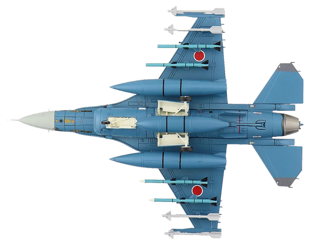 F-2A, JASDF 6º Hikotai, #53-8535, Base Aérea de Tsuiki, Japón, 2010, 1:72, Hobby Master 