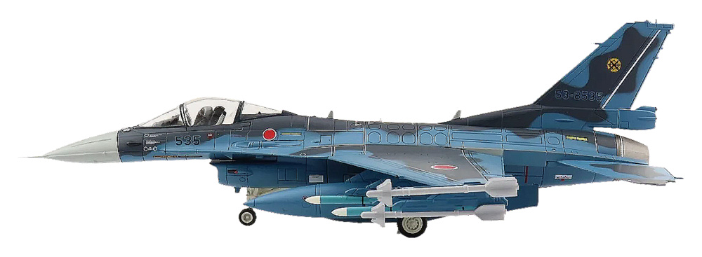 F-2A, JASDF 6º Hikotai, #53-8535, Base Aérea de Tsuiki, Japón, 2010, 1:72, Hobby Master 