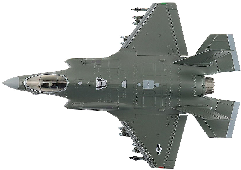 F-35A Lightning II, USAF 58º Escuadrón, Base Aérea de Eglin, Florida, 1:72, Hobby Master 