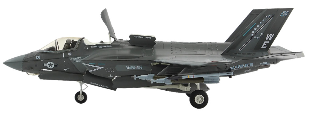 F-35B Lightning II, USMC VMFA-214 Black Sheep, MCAS Yuma, 2023, 1:72, Hobby Master 