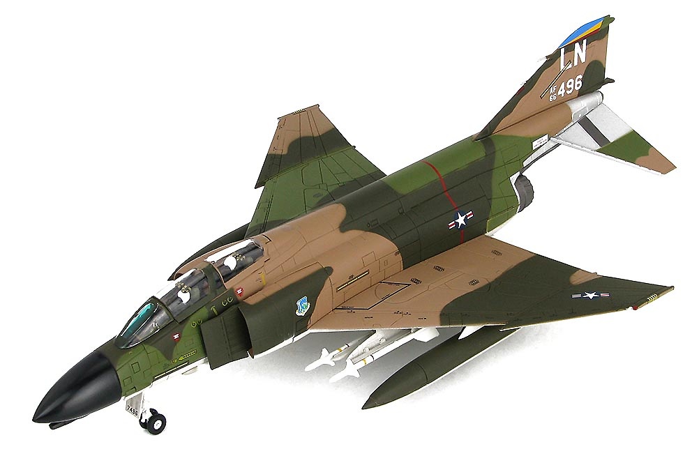 F-4D Phantom II 66-496, 48th TFW, RAF Lakenheath, 1975, 1:72, Hobby Master 