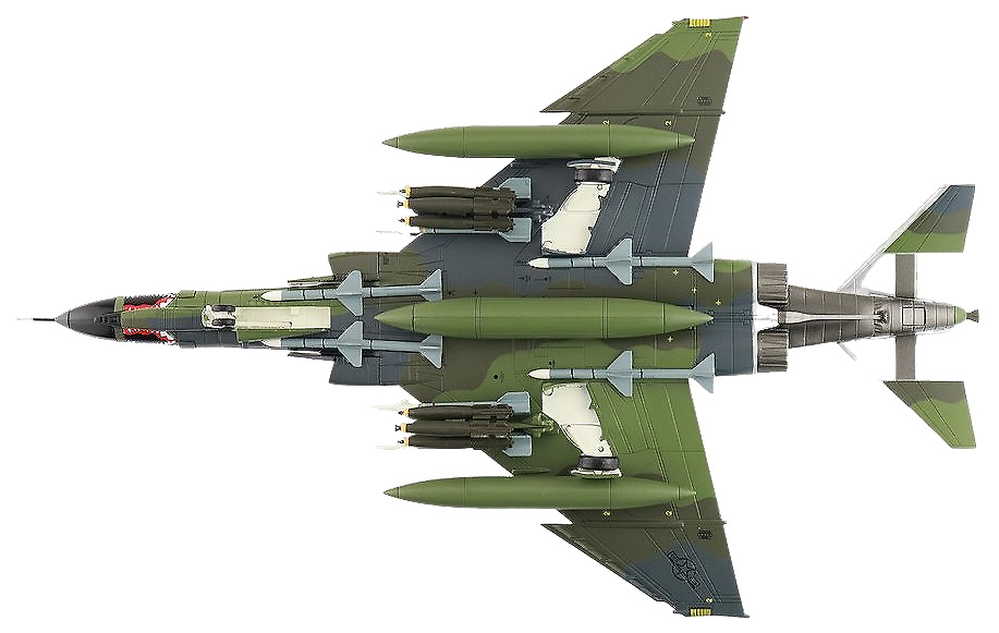 F-4E Phantom II, USAF, 67-351,497º Escuadrón, Taegu, Corea del Sur, 1985, 1:72, Hobby Master 