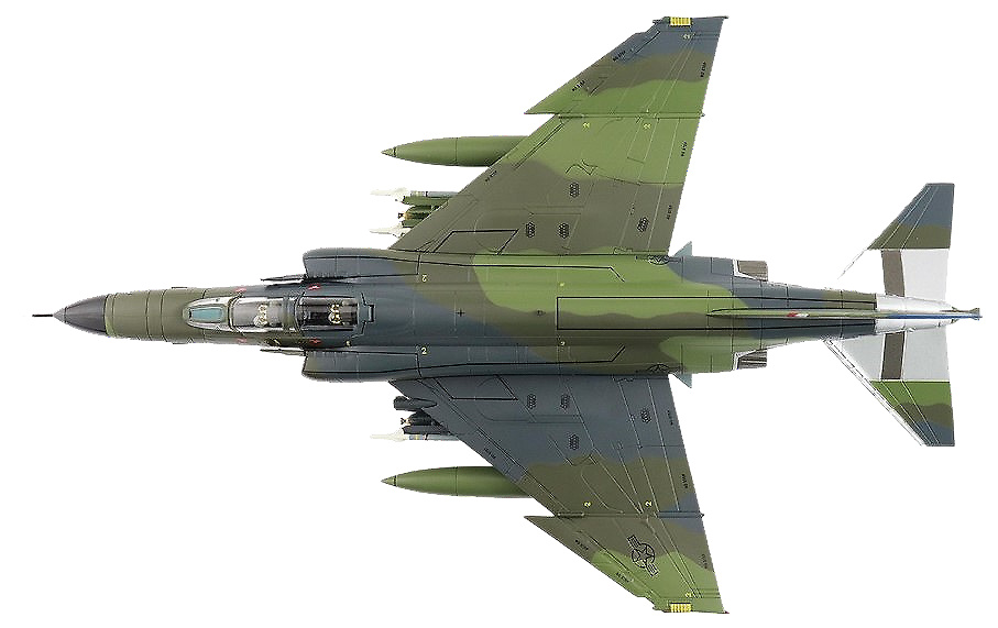 F-4E Phantom II, USAF, 67-351,497º Escuadrón, Taegu, Corea del Sur, 1985, 1:72, Hobby Master 