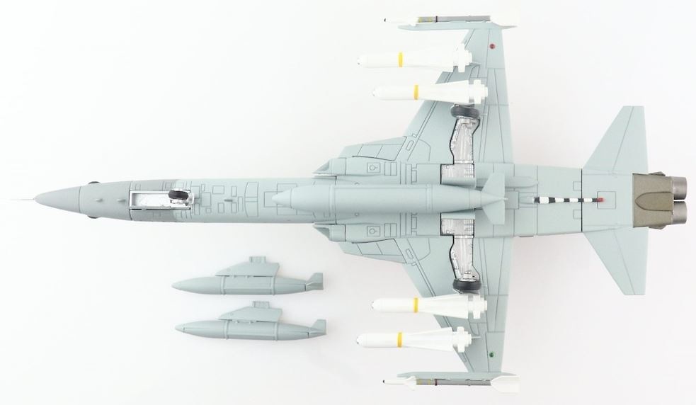 F-5F Tiger II, 5408, ROCAF, Base Aérea de Hualien, Taiwan, 2005, 1:72, Hobby Master 