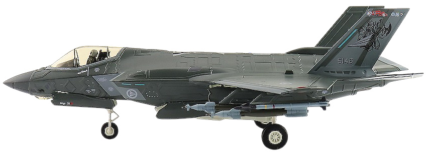 F35A Lightning II 5146, Fuerza Aérea Real Noruega, Noviembre 2020, 1:72, Hobby Master 