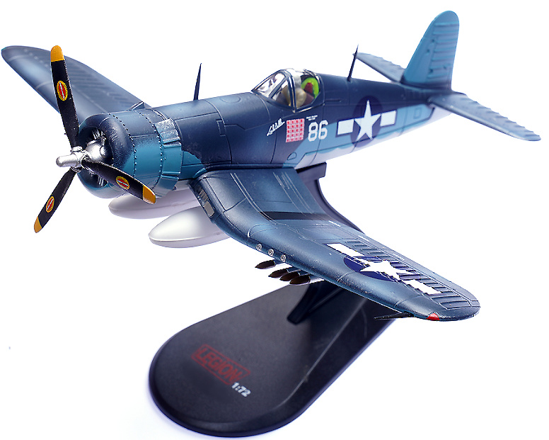 F4U, VMF-214 Black Sheep, Lulubelle, Pappy Boyington, 1943, 1:72, Legion 