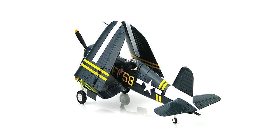 F4U-1D Corsair Lt. Col. Donald K. Yost, VMF-351, USS Cape Gloucester, 1945, 1:48, Hobby Master 