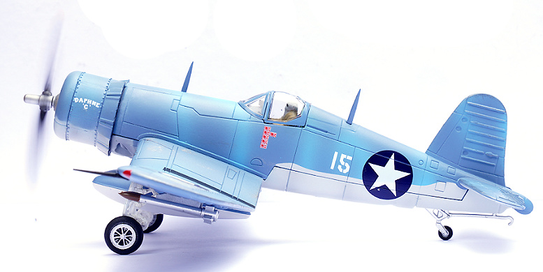 F4U Corsair, USMC VMF-213 Hell Hawks, Daphne C, James Cupp, 1943, 1:72, Legion 