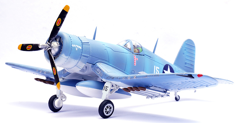 F4U Corsair, USMC VMF-213 Hell Hawks, Daphne C, James Cupp, 1943, 1:72, Legion 