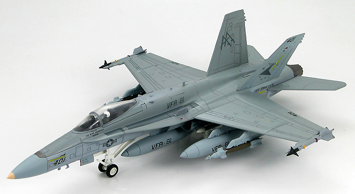 F/A-18C BuNo.163508, VFA-81 Sunliners, USS Saratoga 1991 