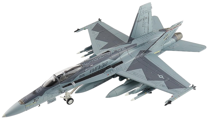 F/A-18C Hornet 165227/312, VMFA-312, MCAS Iwakuni, Yamaguchi, 2022, 1:72, Hobby Master 