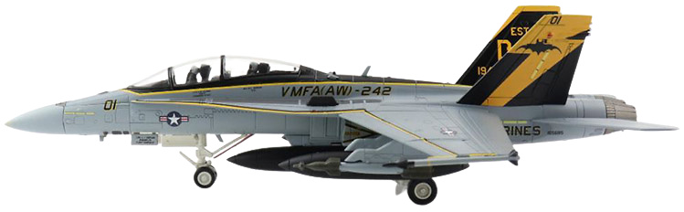 F/A-18D Hornet 165685, VMFA(AW)-242, Marines EEUU, Base Aérea Yokota , Agosto 2020, 1:72, Hobby Master 