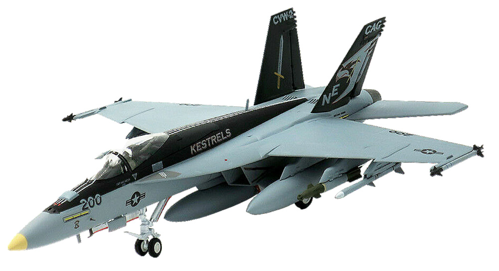 F/A-18E Super Hornet, VFA-137 Kestrels USS George, 1:72, JC Wings 