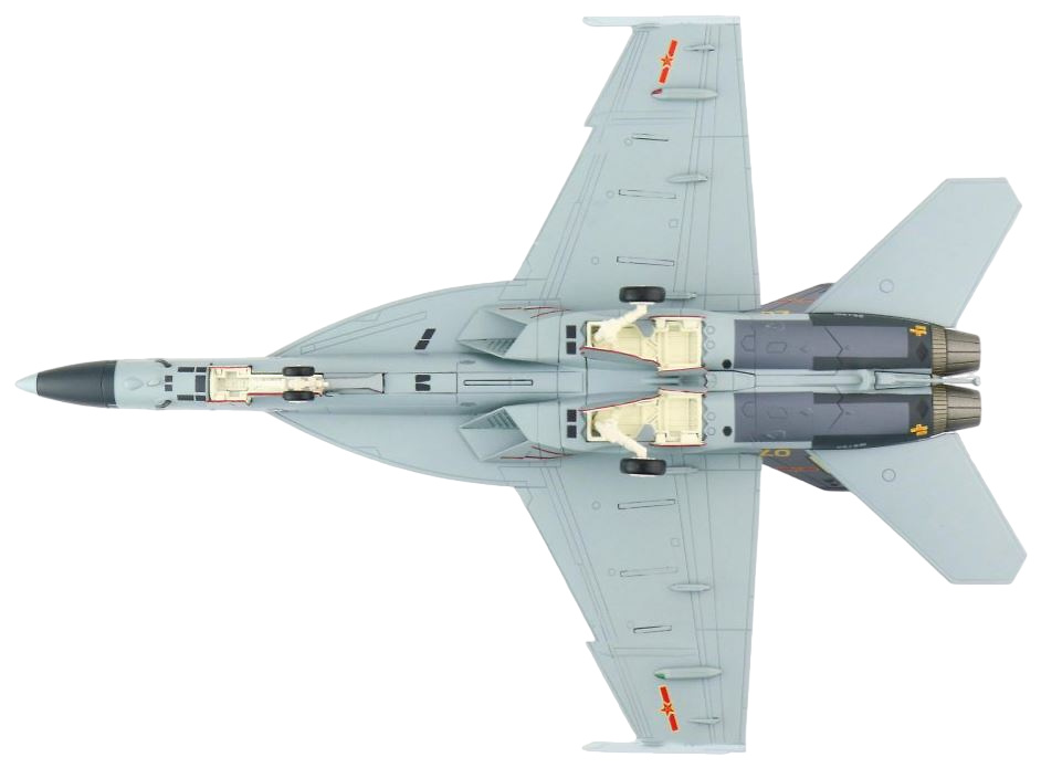 F/A-18E Super Hornet 07/165792, VFC-12, US NAVY, NAS Oceana, Junio 2021, 1:72, Hobby Master 