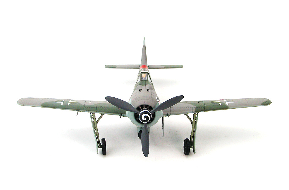 FW 190A-7 W.Nr. 431007, Heinz Bar, CO of II./JG 1 Stormede Air Base, Germany, April 1944, 1:48, Hobby Master 