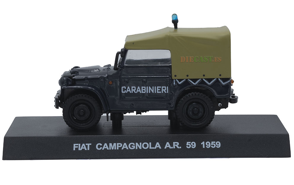 Fiat Campagnola AR-59, Italia, 1959, 1/43, Colección Carabinieri 