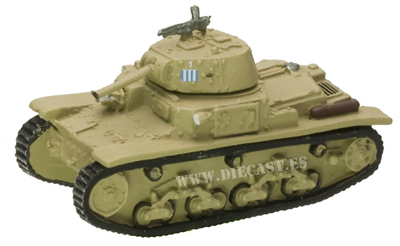 Fiat M 13/40, Italaia, 2º Guerra Mundial, 1:87, Salvat 