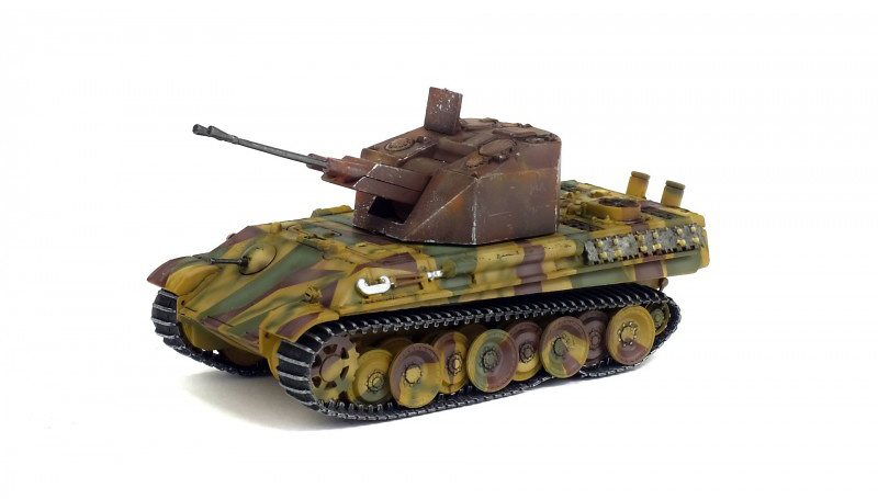 Flakpanzer 341 Coelian, Prototipo, Alemania, 1945, 1:72, Solido 