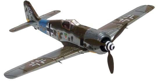 Focke Wulf 190a 15/Jg 54, Hauptmann Rudolf Klemm, 1:72, Oxford 