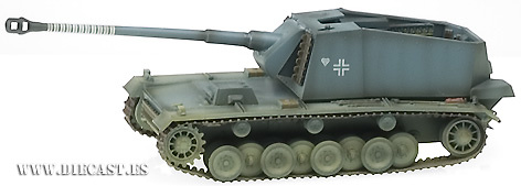 German 12.8cm Selbstfahrlafette,1:72, Easy Modes 