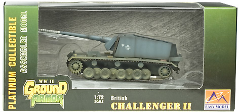 German 12.8cm Selbstfahrlafette,1:72, Easy Models 