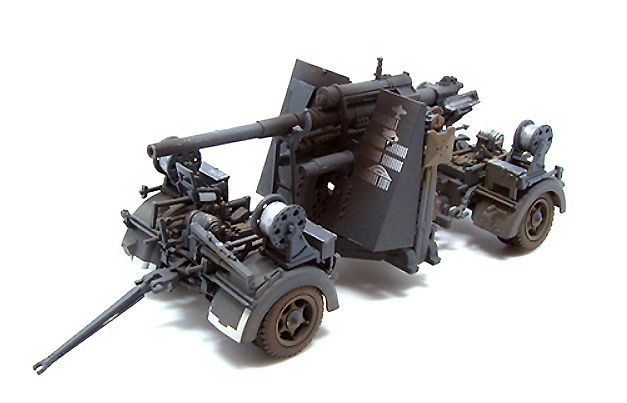 German 88mm Flak 37, 1942, 1:72, PMA 