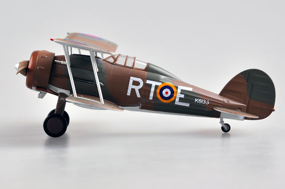 Gladiator Mk.I, 112 Sqn , RAF RT-E, K6135, 1:72, Easy Model 