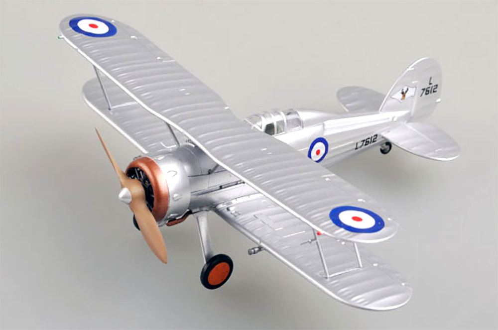 Gladiator Mk.I, 33 Sqn , RAF L7612,1:72, Easy Model 