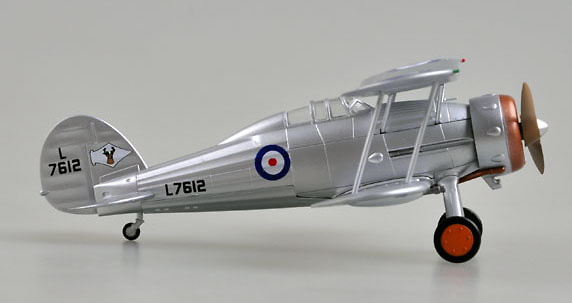 Gladiator Mk.I, 33 Sqn , RAF L7612,1:72, Easy Model 