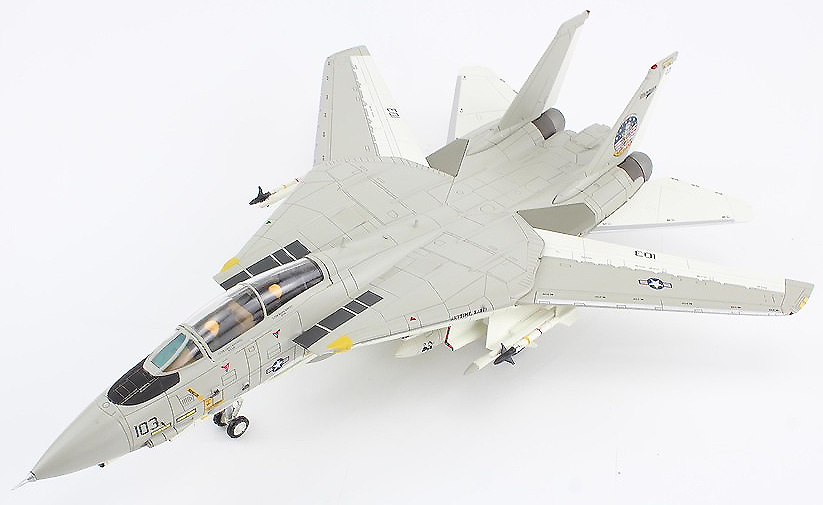 Grumman F-14D Tomcat, USN VF-31 Tomcatters, AJ103, Tomcat Sunset 2006, 1:72, Hobby Master 