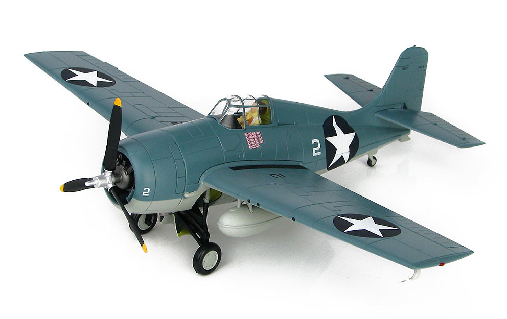 Grumman F4F-4 Wildcat, White 2 of VMF-223, USMC, Guadalcanal, 1942, 1:48, Hobby Mster 