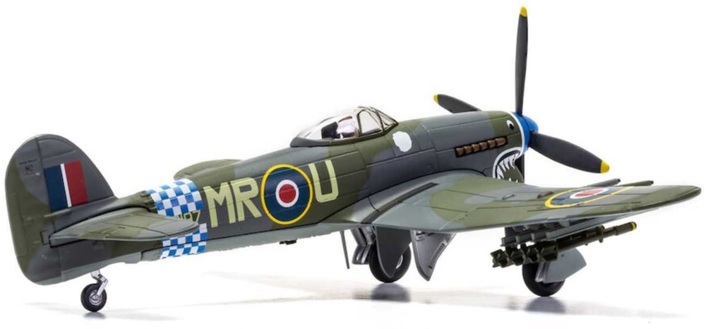 Hawker Typhoon IB MP147, Sharkmouth, RAF, 1:72, Corgi 