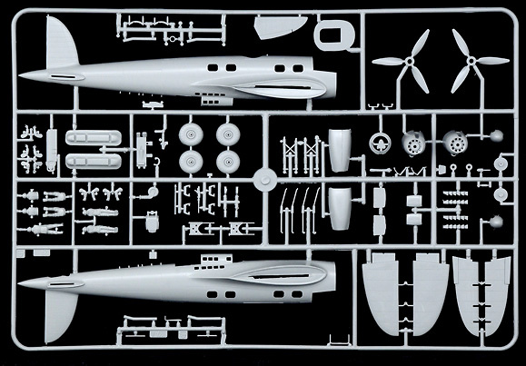 Heinkel HE111H, Bombardero Medio, Alemania, 2ª Guerra Mundial 1:72, Italeri 