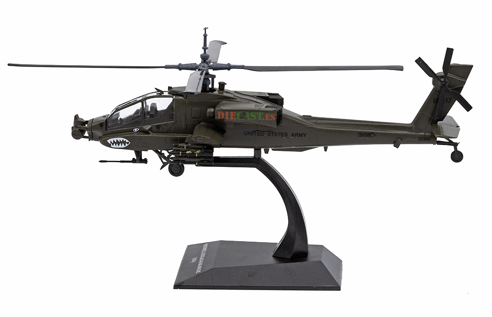 Helicóptero AH-64A Apache (USA), 1:72, Planeta DeAgostini 