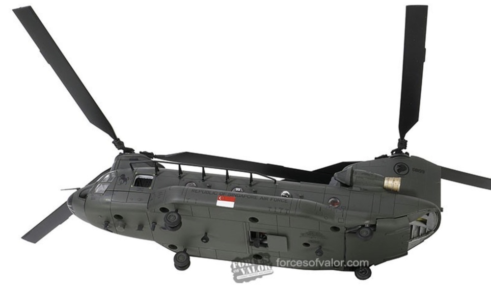 Helicóptero Boeing CH-47SD Chinook, Fuerza Aérea de la Rep. de Singapur, 1:72, Forces of Valor 