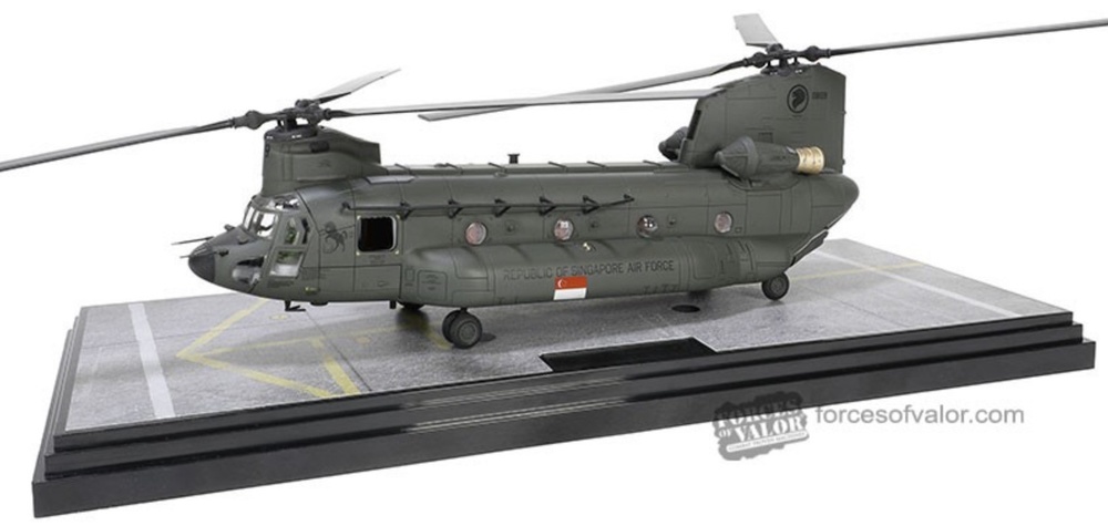 Helicóptero Boeing CH-47SD Chinook, Fuerza Aérea de la Rep. de Singapur, 1:72, Forces of Valor 