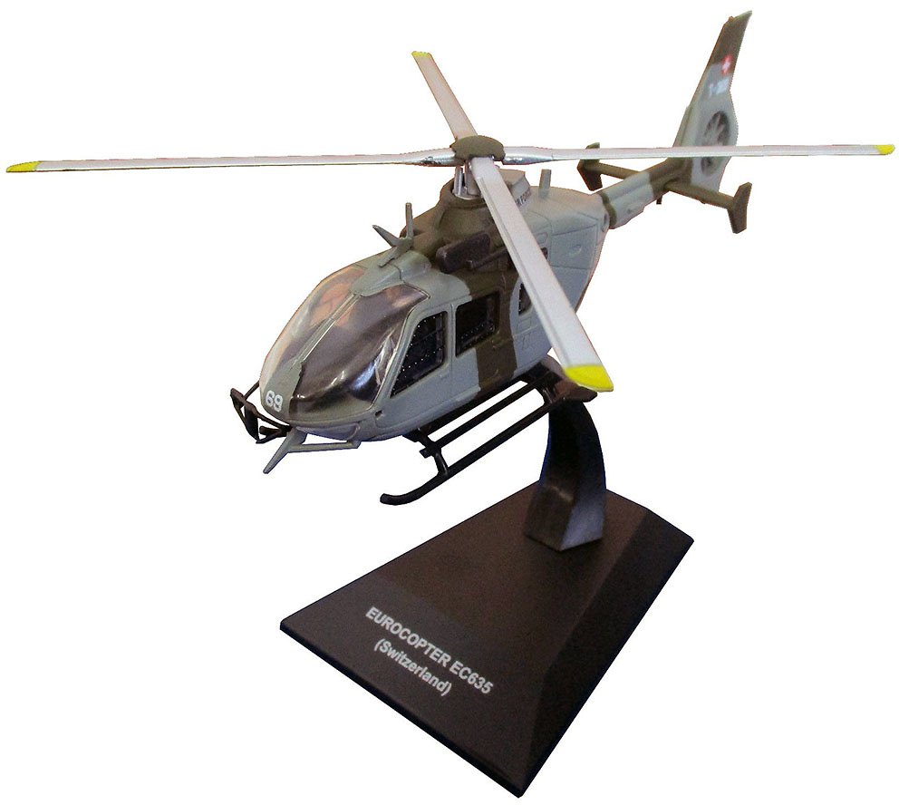 Helicóptero Eurocopter EC635, Suiza, 1:72, Altaya 